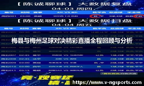 梅县与梅州足球对决精彩直播全程回顾与分析
